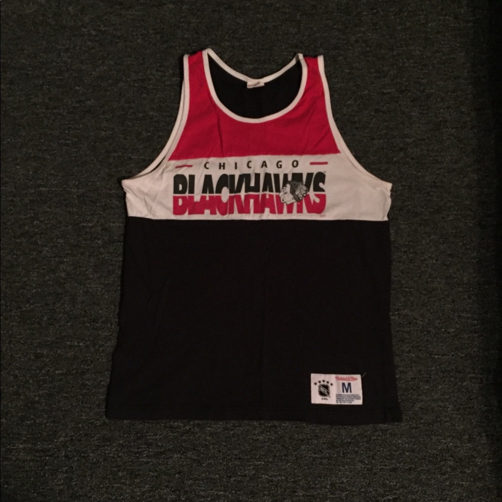 M&N Chicago Blackhawks tank (M)